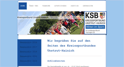 Desktop Screenshot of ksb-unstrut-hainich.de