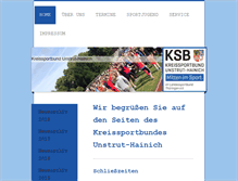 Tablet Screenshot of ksb-unstrut-hainich.de